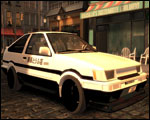 GTA 4 Toyota AE86 Trueno Initial D Version