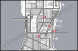 Mappa Acrobazie Uniche Jumps Staunton GTA 3