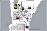 Mappa Armi Shoreside GTA 3
