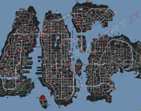 Mappa piccioni GTA 4