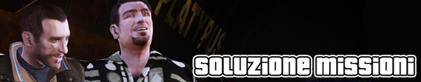 Banner della soluzione missioni di GTA IV
