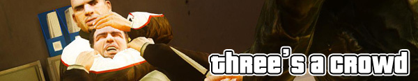 Banner della missione Three's a Crowd