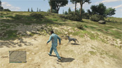 Un Terrier e Michael in GTA V