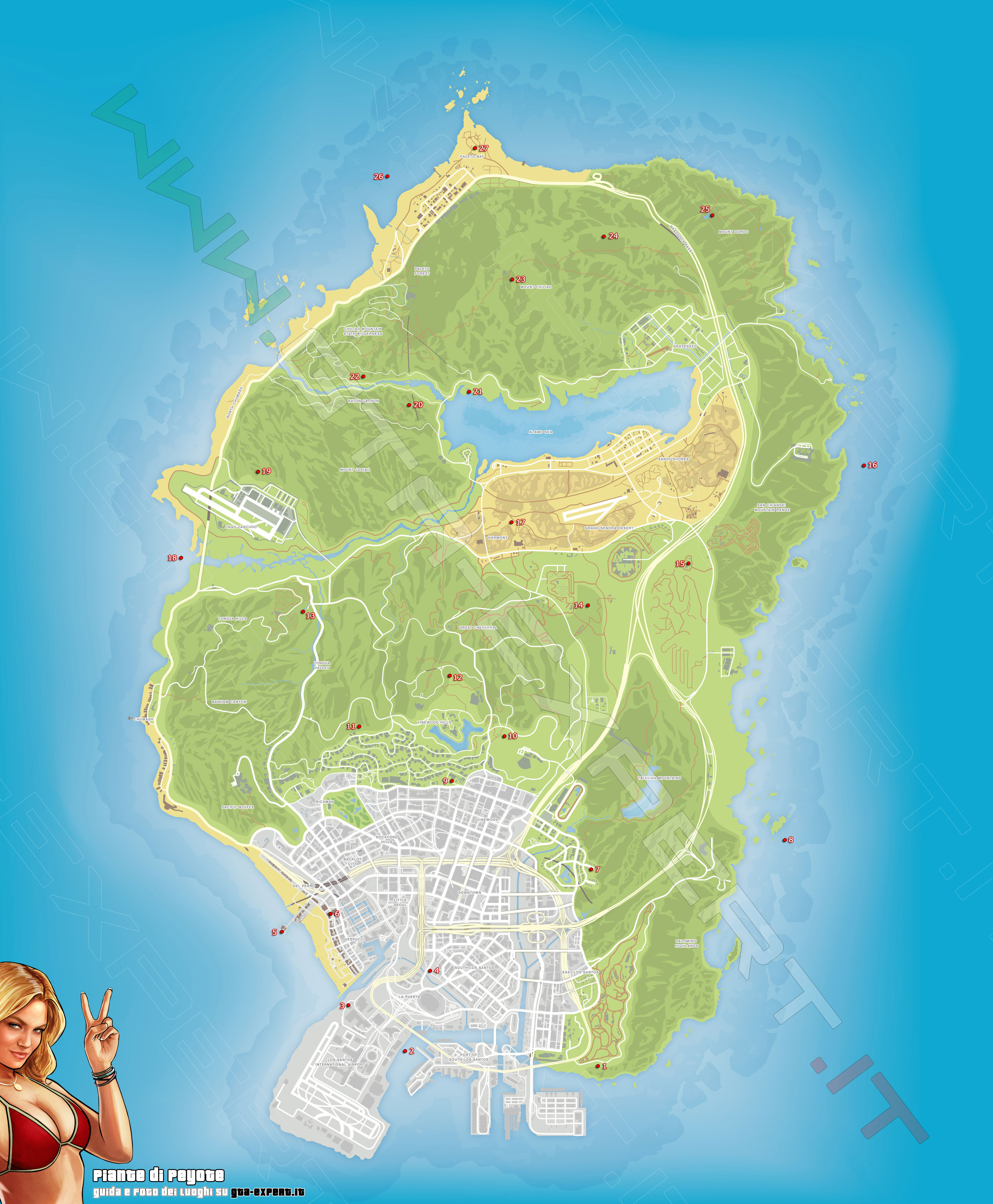 Gta 5 Peyote Plant Locations On Map Maps Catalog Online