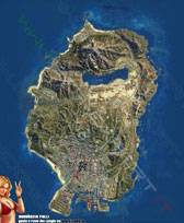 Mappa satellitare acrobazie folli GTA 5