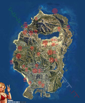 Mappa degli animali in GTA V