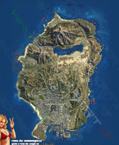 Mappa satellitare parti astronave GTA 5