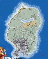 Mappa frammenti di lettera stradale GTA 5