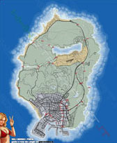 Mappa stradale voli sotto i ponti GTA 5