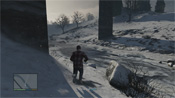 Alieno nel fiume Ludendorff in GTA V