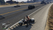 GTA 5 Moto polizia