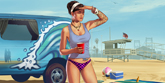 Artwork ufficiale del DLC Beach Bum Pack