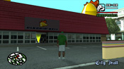 Entrata del Cluckin' Bell in GTA: San Andreas