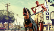 GTA V Artwork Franklin Chop