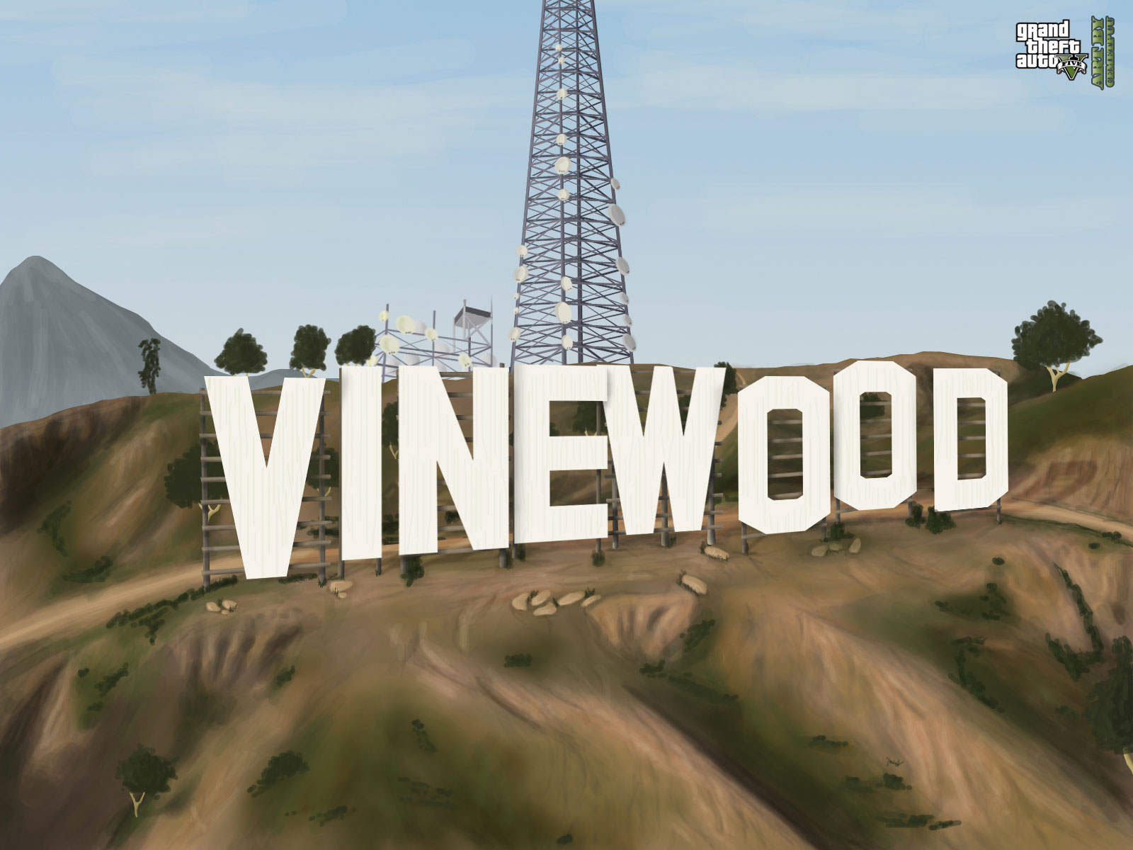 West vinewood gta 5 фото 94