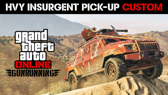 HVY Insurgent Pick-up Custom su GTA Online