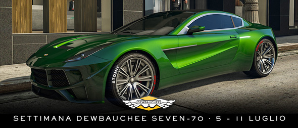 Settimana Dewbauchee Seven-70 su GTA Online