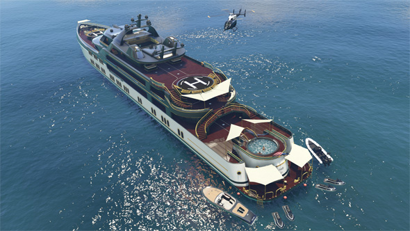 Yacht scontati su GTA Online