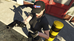 Il cappellino Ammu-Nation nero su GTA Online