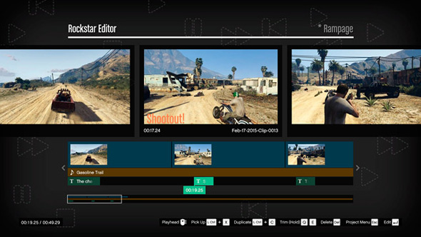 Rockstar Editor di GTA V per PC