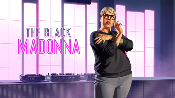 Artwork di The Black Madonna su GTA Online