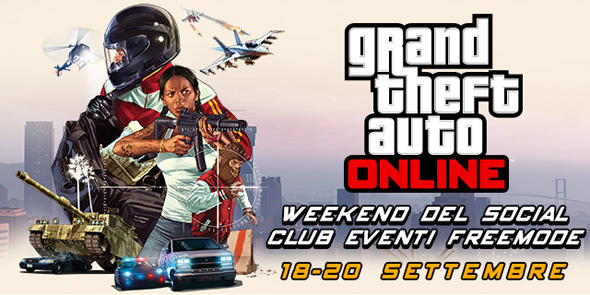 Weekend eventi Freemode su GTA Online