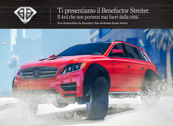 Benefactor Streiter su GTA Online