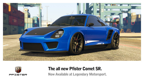 Pfister Comet SR su GTA Online