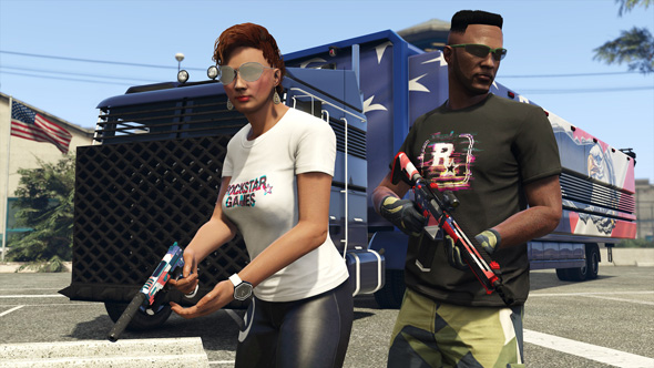 T-Shirt Rockstar Noise su GTA Online