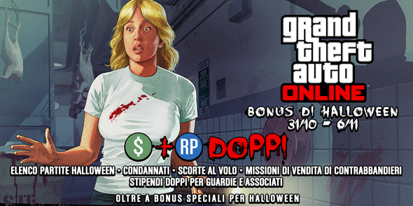 Bonus e sconti per Halloween su GTA Online
