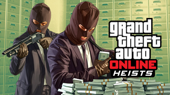 Artwork ufficiale delle rapine di GTA Online