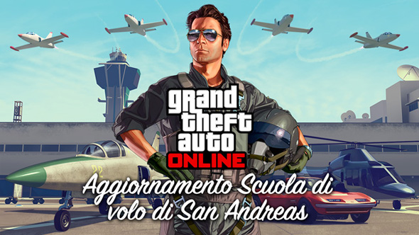 San Andreas Flight School Banner