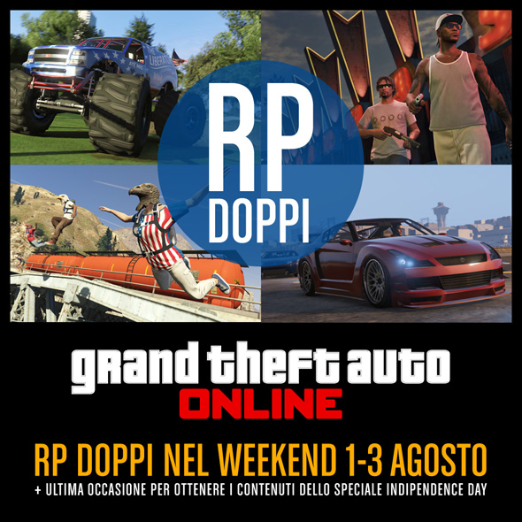 Bonus doppi su GTA Online