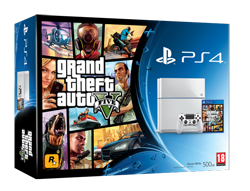 Bundle PS4 bianca+ GTA 5