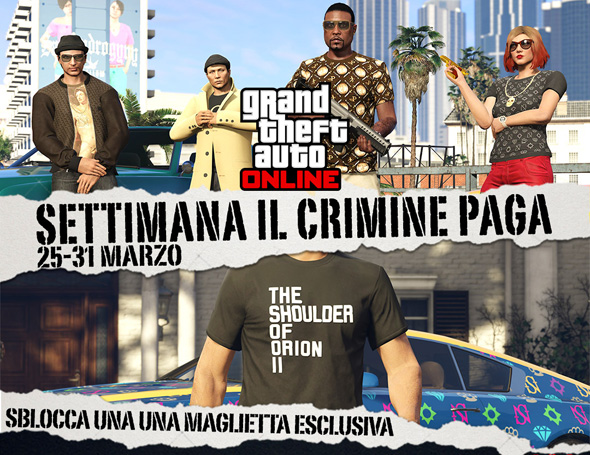 Settimana Il crimine paga su GTA Online