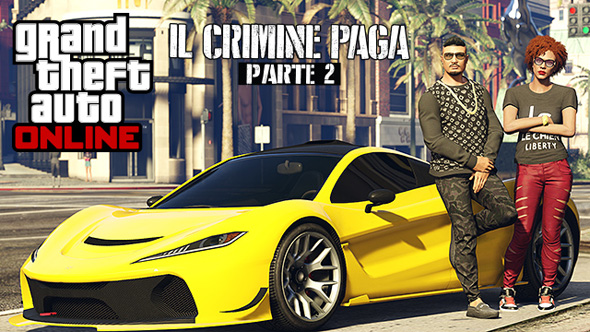 Artwork del DLC Il crimine paga: Parte II