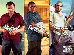 GTA 5 Michael Franklin Trevor