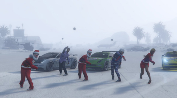 GTA Online nevicata da Banjabi