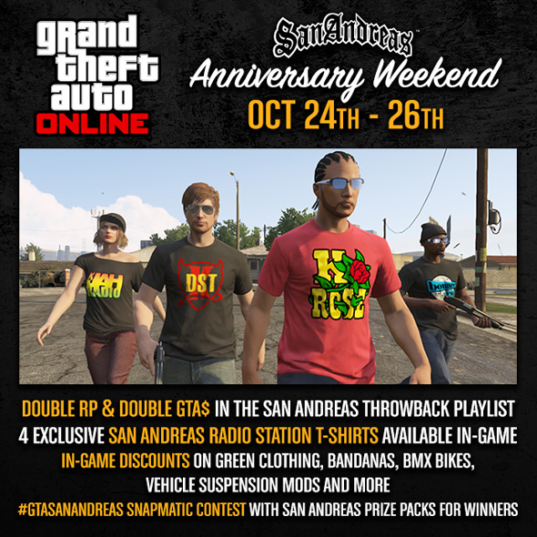 San Andreas Weekend