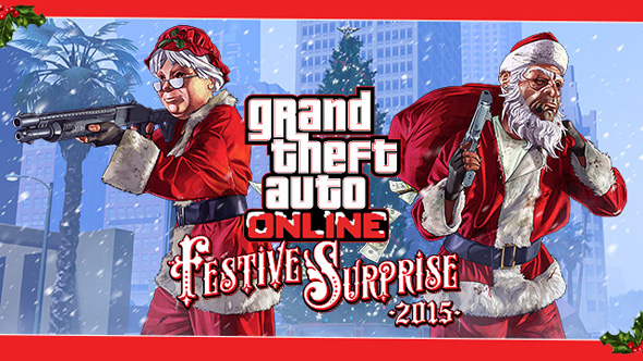 Sorpresa festiva 2015 su GTA Online