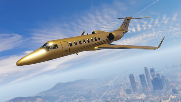 Buckingham Luxor Deluxe su GTA Online